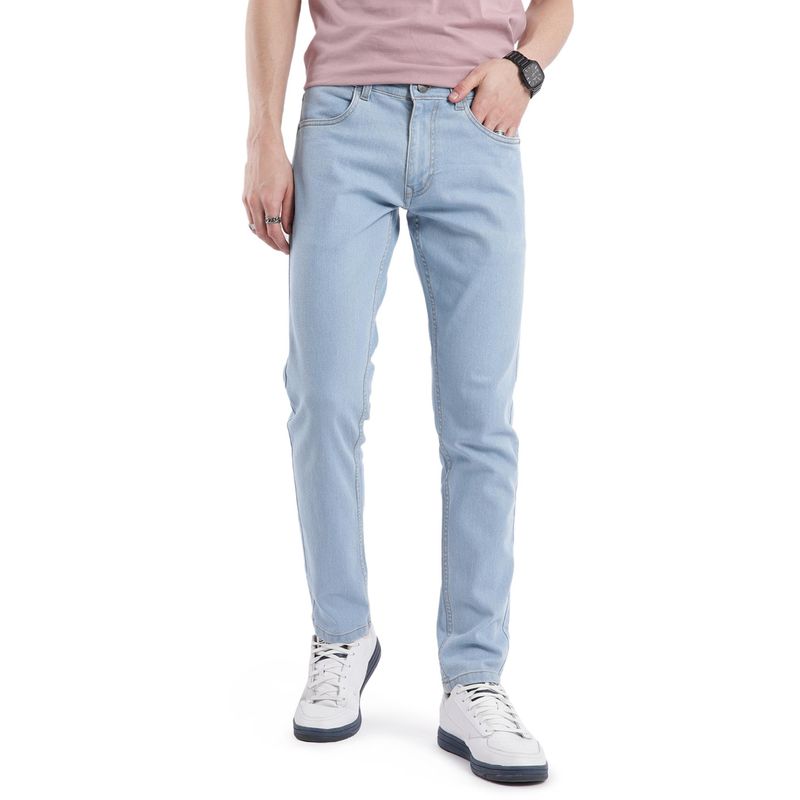 WROGN Blue Superstone Slim Fit Denim Jeans (30)
