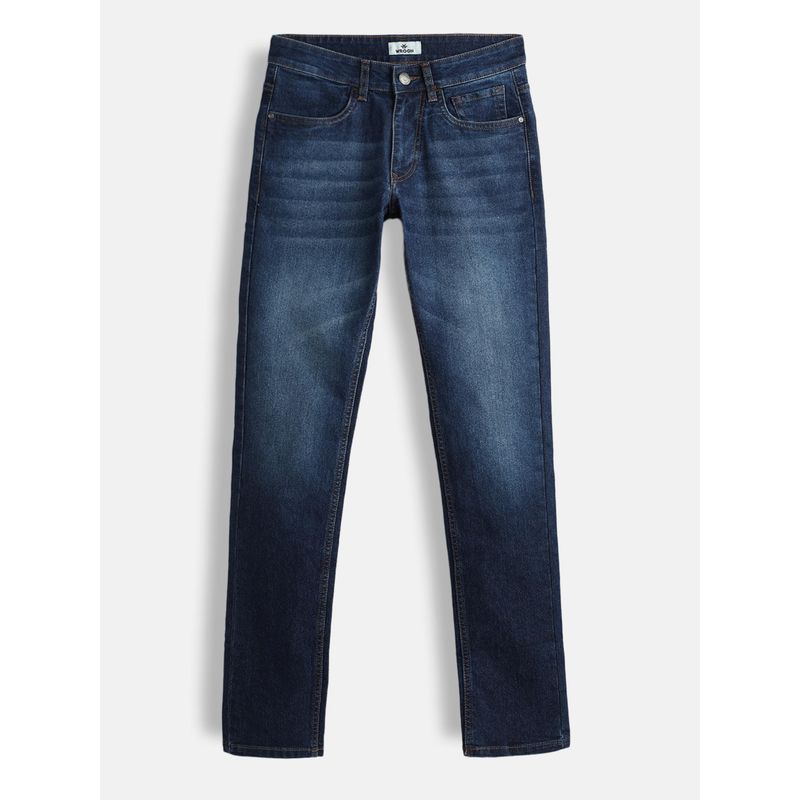 WROGN Dark Blue Slim Fit Denim Jeans (30)