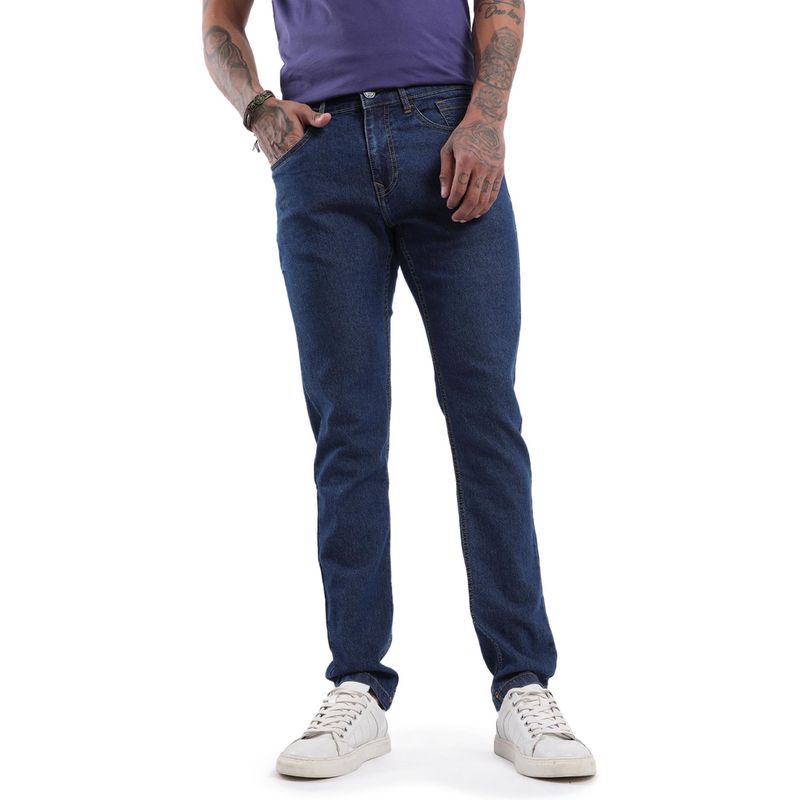 WROGN Elite Blue Slim Fit Denim Jeans (32)