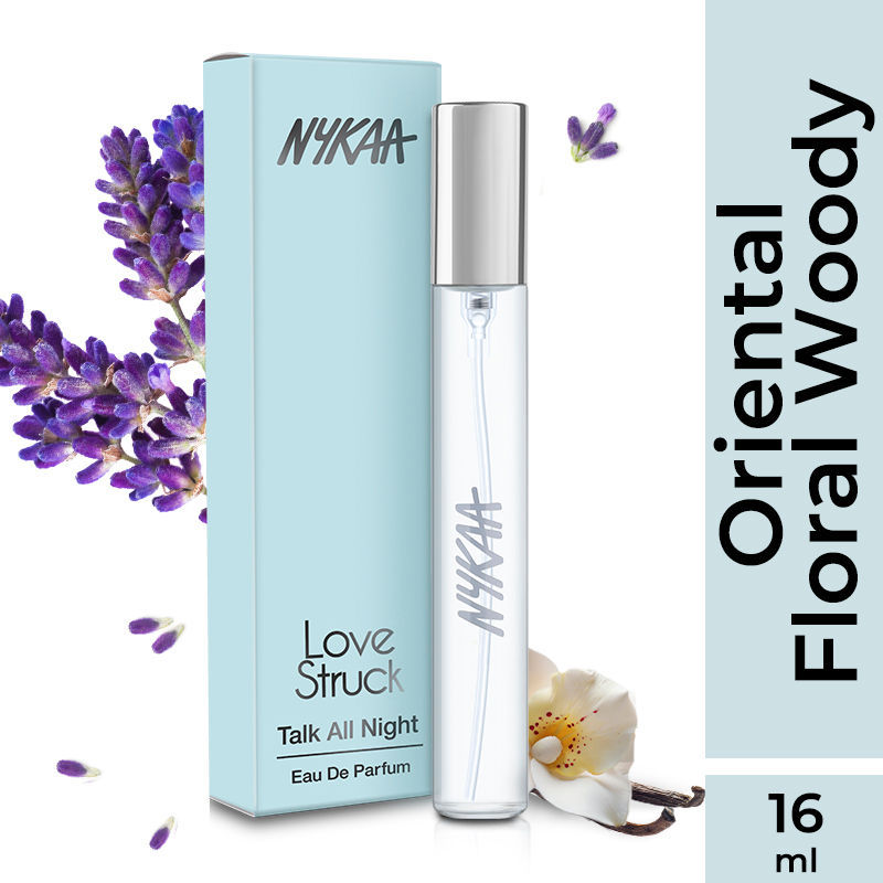 Nykaa Love Struck Talk All Night Floral Musky Mini Travel Size Perfume With Amber For Women