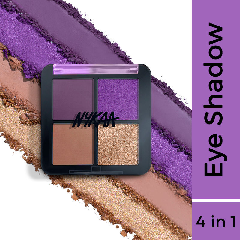 Nykaa 4 in 1 Eyeshadow Palette - Disco Dancing 12