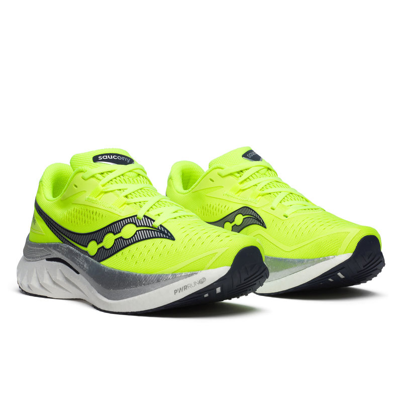 Saucony Men Endorphin Speed 4 Running Shoes Pwrrun PB Citron Green (UK 12)