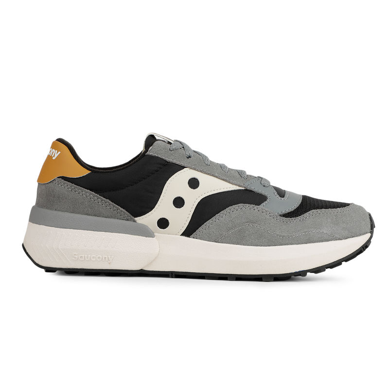 Saucony Unisex Jazz NXT Sneakers EVA Midsole Grey & Black (UK 7)