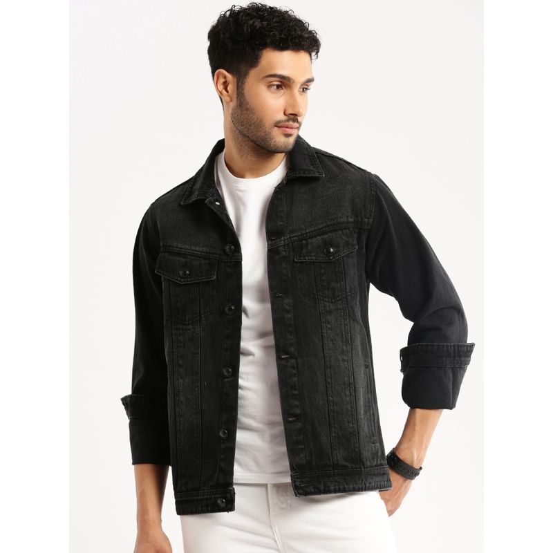 semoh Wide Collar Drizzler Jacket（black） 【公式通販】