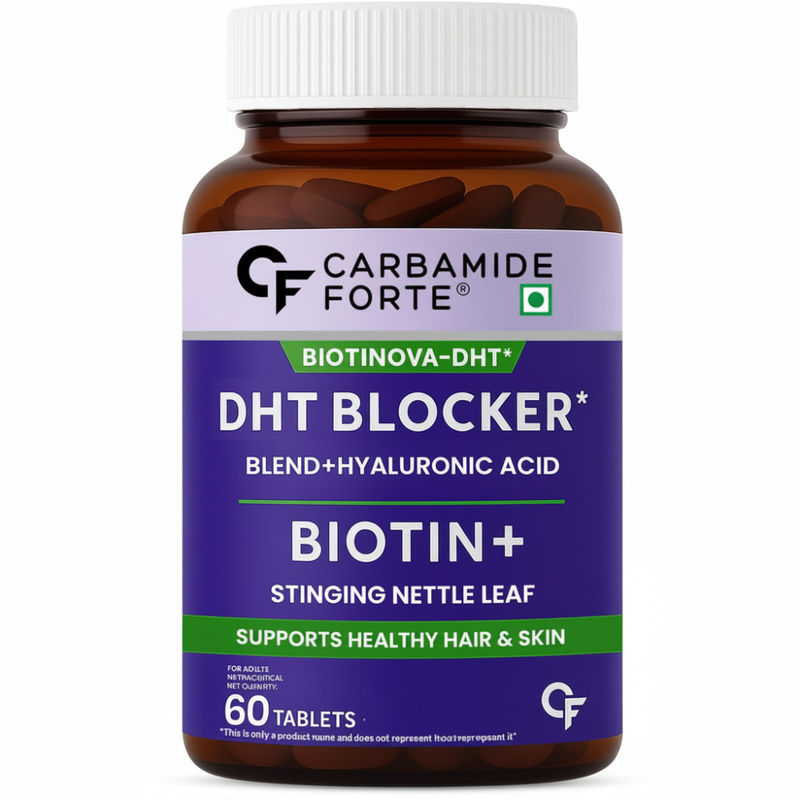Carbamide Forte DHT Blocker With Biotin Tablets For Hair Growth