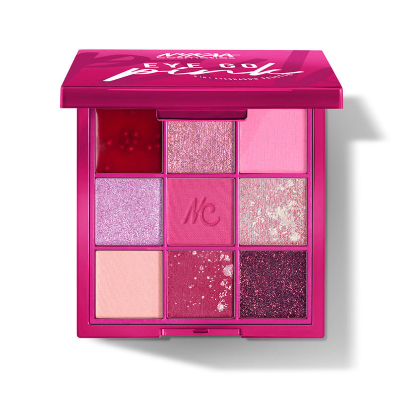 Nykaa Cosmetics 9 in 1 Eyeshadow Palette - Eye Go Pink