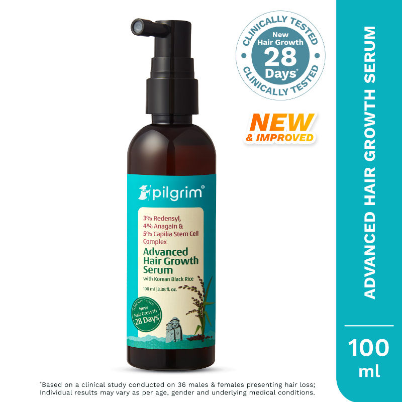 Pilgrim 3% Redensyl & 4% Anagain Advanced Hair Growth Serum