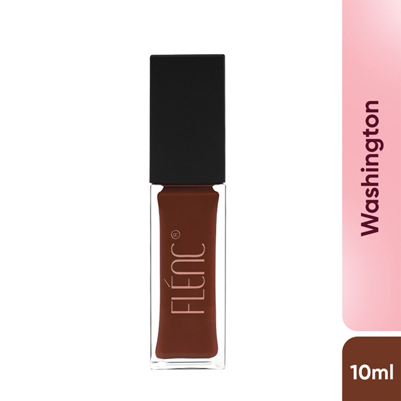 FLENC Ritzy Liquid Glossy Lipstick - Washington
