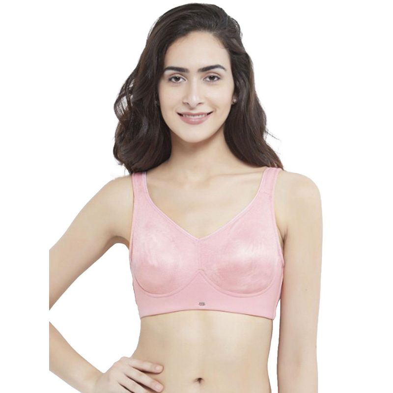 SOIE Minimizer Full Coverage Non Wired Bra-Rouge (42C)