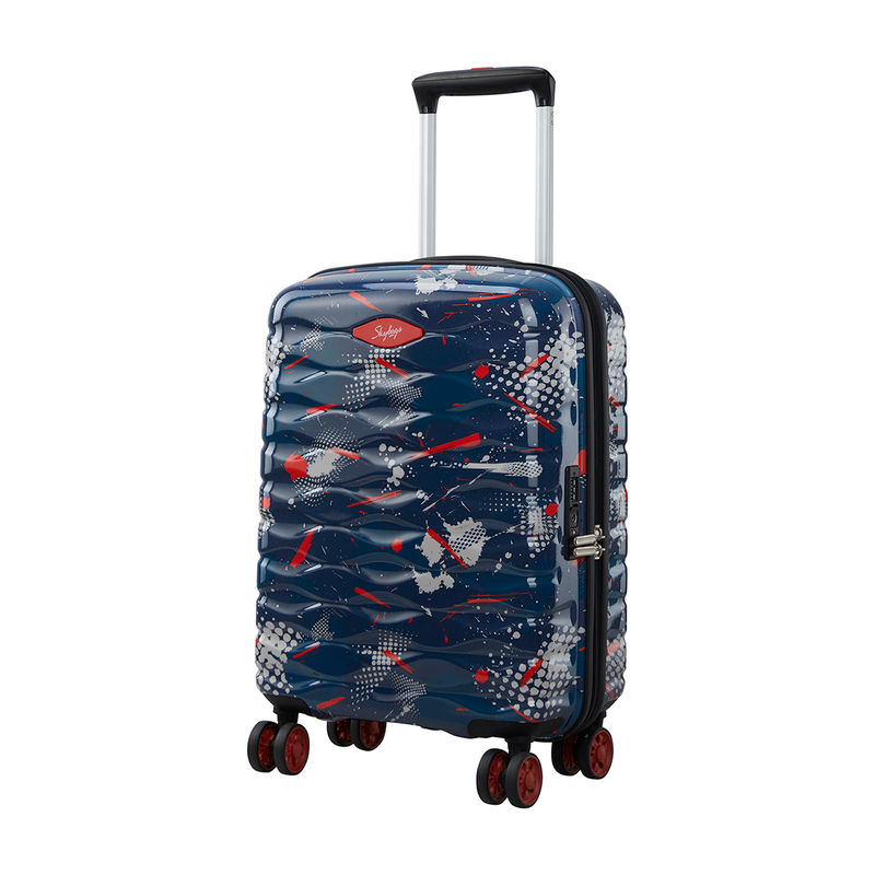 Skybags Camoflex Strolly 68 360 Degree Blue and Red (M)