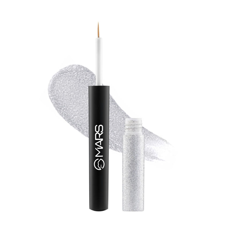 MARS Twinkle Wink Glitter Eyeliner - 03-Silver Sparkle