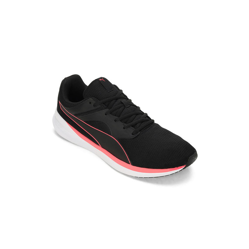 Puma Transport Unisex Black Running Shoes (UK 9)