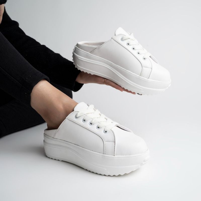 Shoetopia Women White Sneakers (EURO 40)