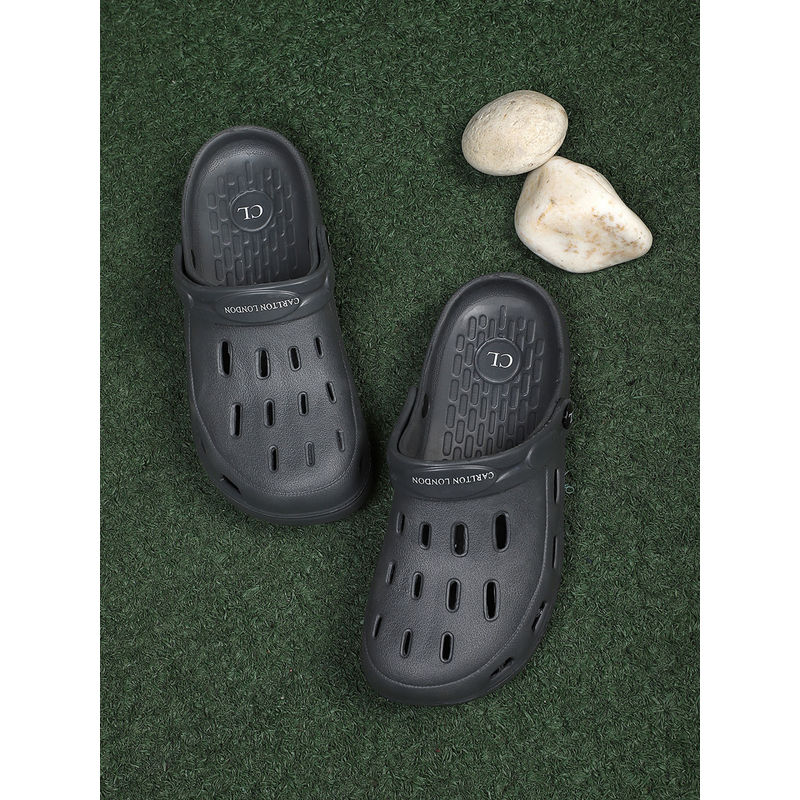 Carlton London Men Black Clogs (EURO 40)