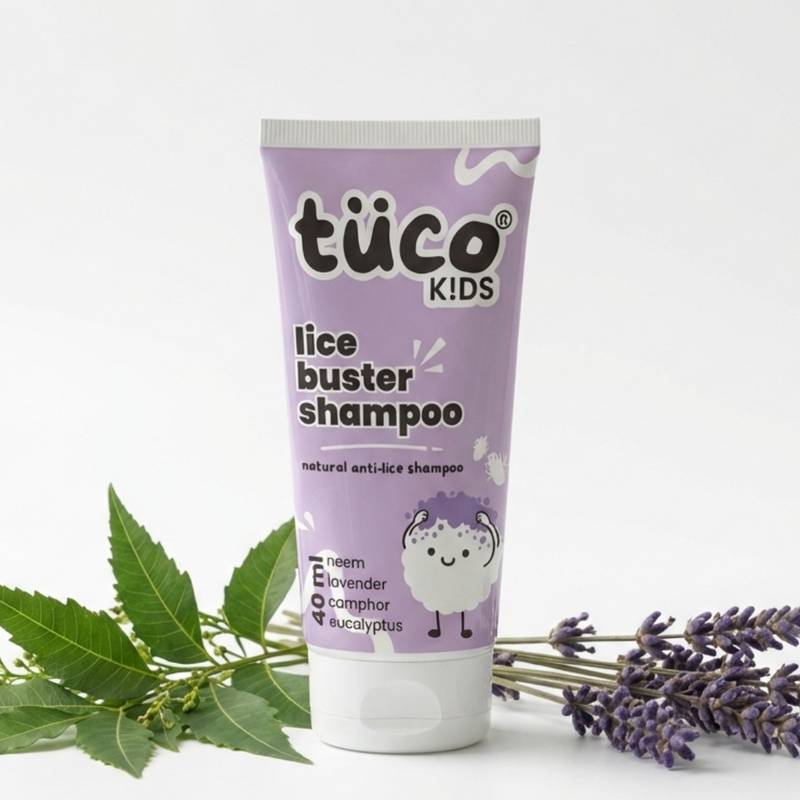 Tuco Kids Natural Lice Buster Shampoo, Camphor & Neem
