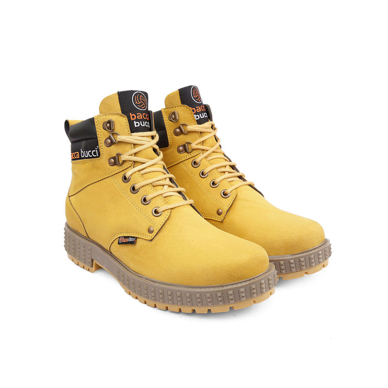 Bacca Bucci Moto Inspired Scott 4-Eye Combat Boots (UK 9)