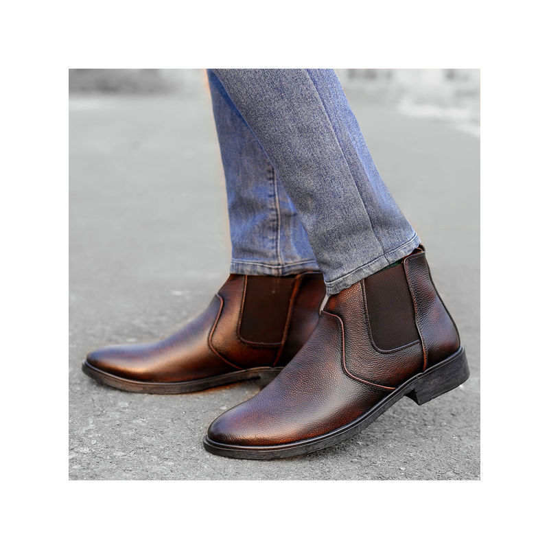 Buy Bacca Bucci Marshal Full Leather Chelsea Boot with Padded