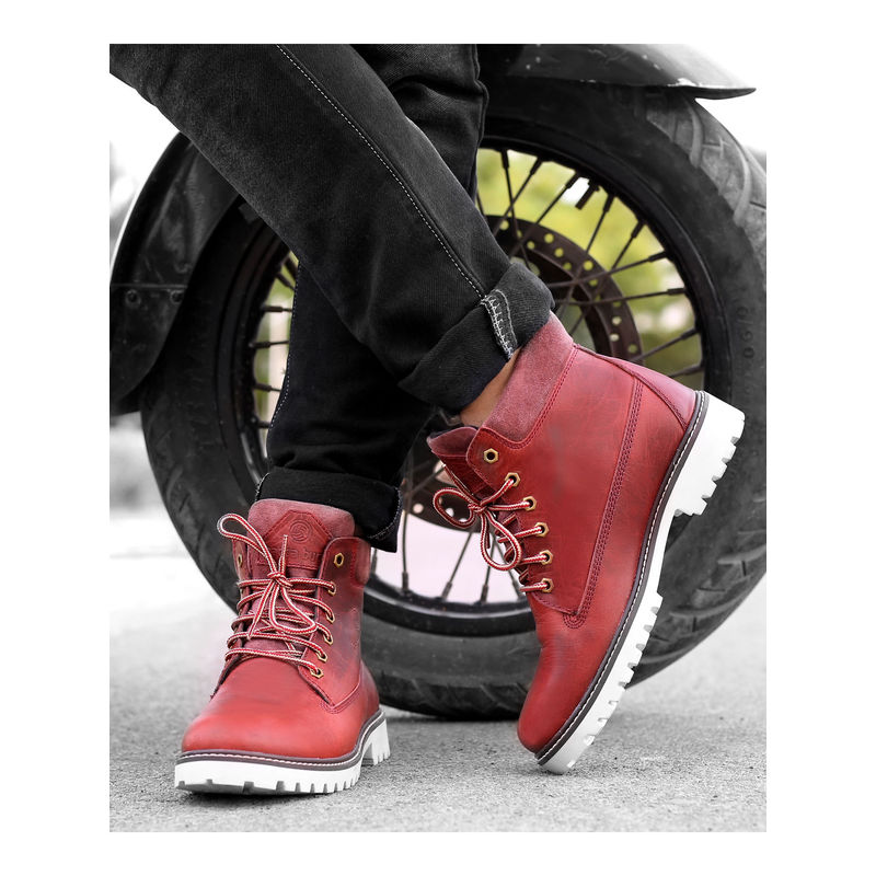 Bacca Bucci Bullet Splash-Proof Leather Classic Fashion Boots (UK 9)