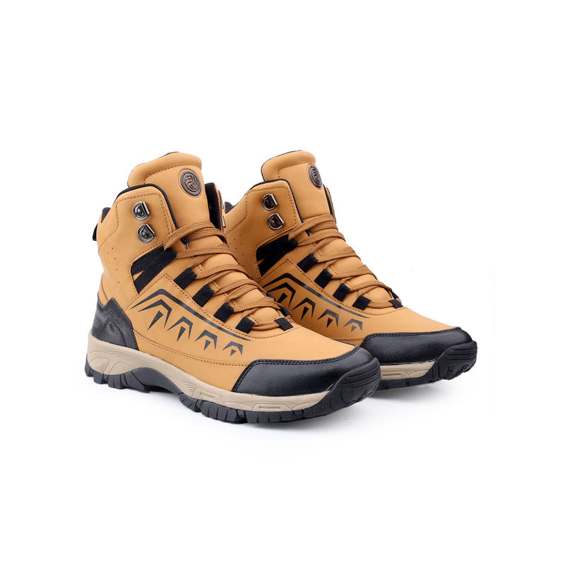 Bacca Bucci Deodar 6 Inches Riding Boots For Mountaineering Backpacking Hiking & Trekking (UK 8)