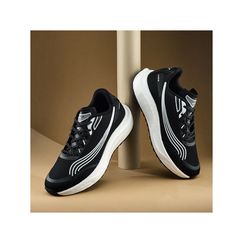 Campus JARVIS Black Men Running Shoes (UK 9)
