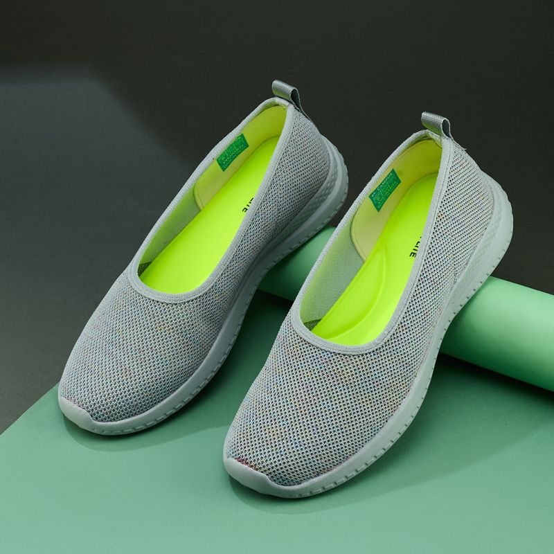 Campus JOYCE Women Grey Slip-On Walking Shoes (UK 6)