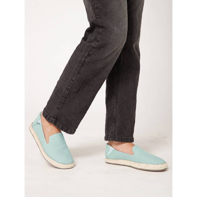 NoStrain Women Green Canvas Espadrilles (UK 3)