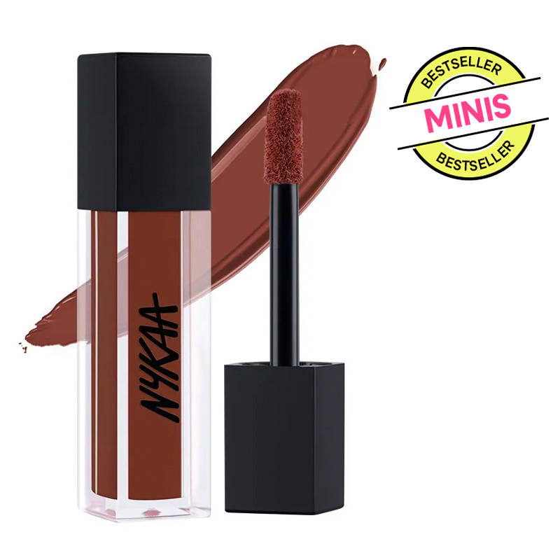Nykaa Matte To Last! Mini Liquid Lipstick - Chai 18