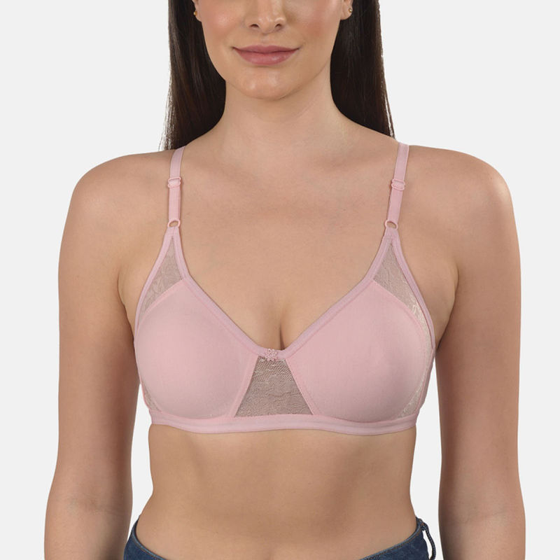 Mod & Shy Women Solid Non Pdded Bra - Pink (32C)