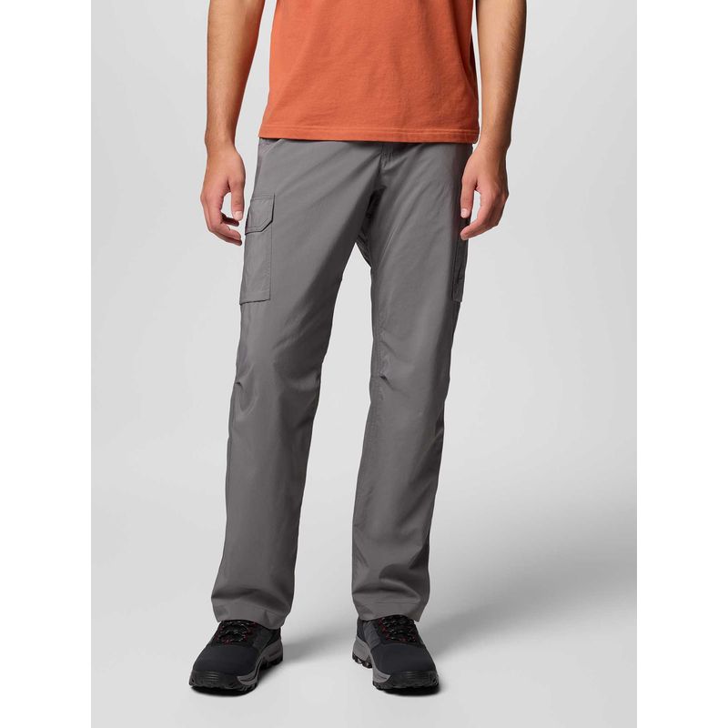 Columbia Grey Solid Slim Fit Trouser (34)
