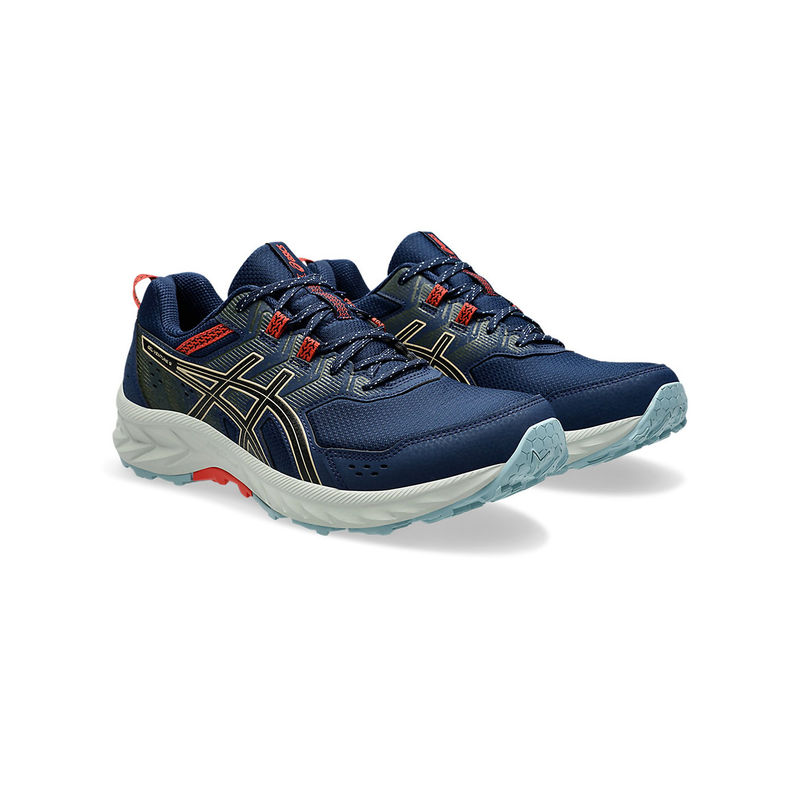 ASICS GEL-VENTURE 9 Men Running Shoes Navy Blue (UK 10)