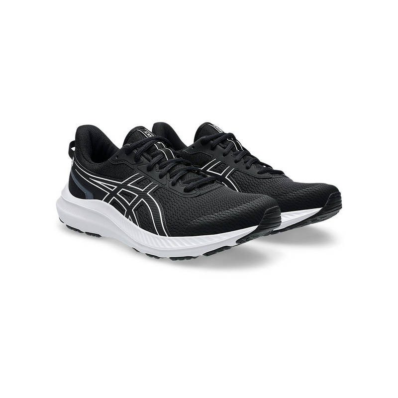 ASICS JOLT 5 Men Running Shoes Black & White (UK 10)