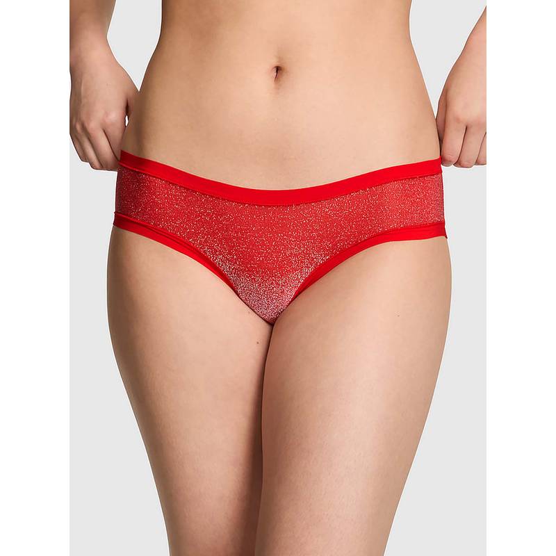 Victoria's Secret Women Red Hip Hugger Bikini (XS)