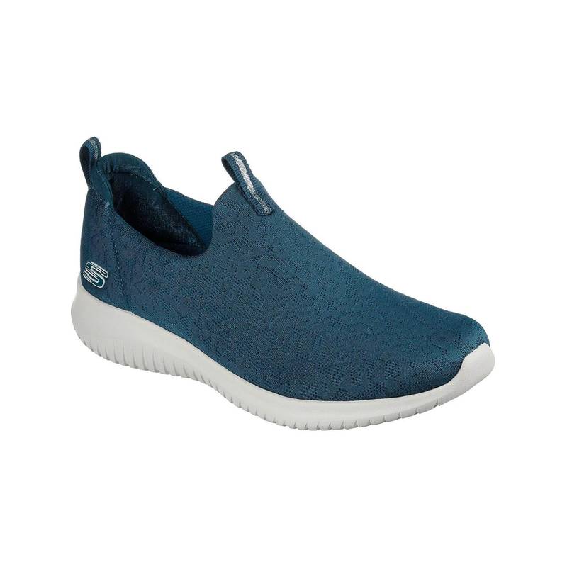 SKECHERS Women Teal Ultra Flex Running Shoes (UK 3)
