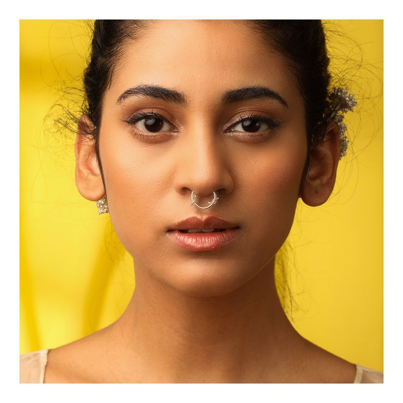 Buy Tribe Amrapali Chandrika Septum Rings Set of 3 Online