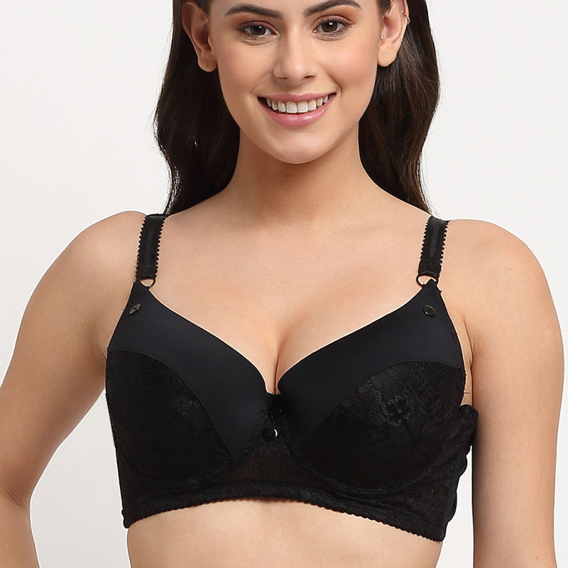 Makclan Bust your Buttons Brassiere - Black (36D)
