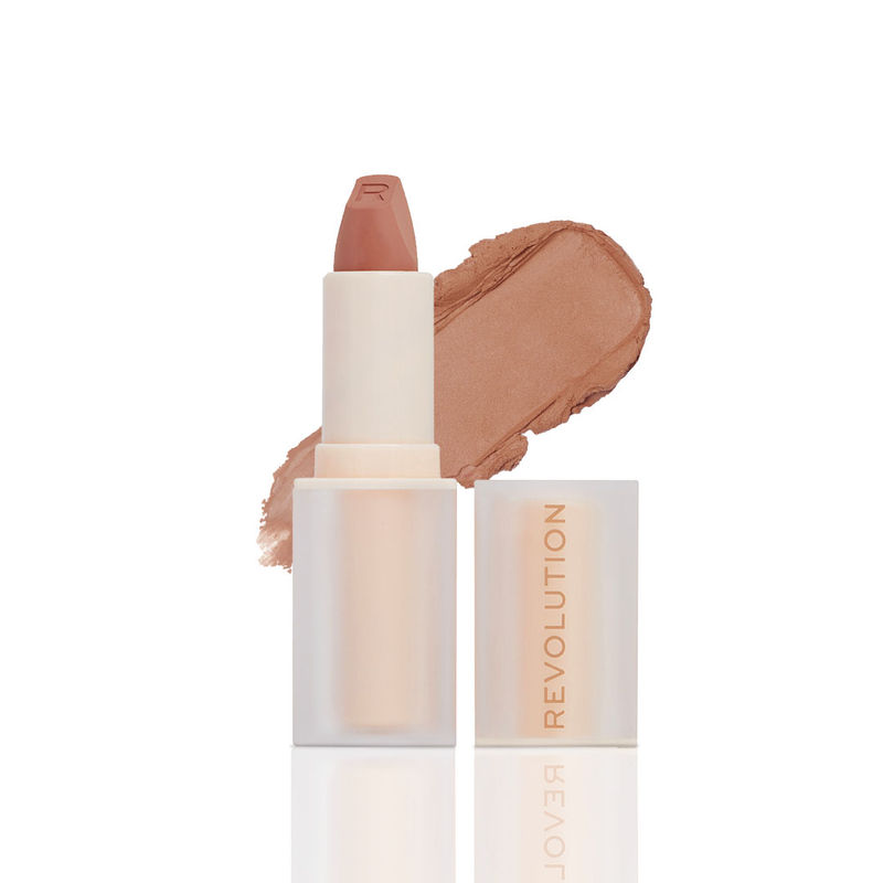 Makeup Revolution Lip Allure Soft Satin Lipstick - Chauffeur Nude