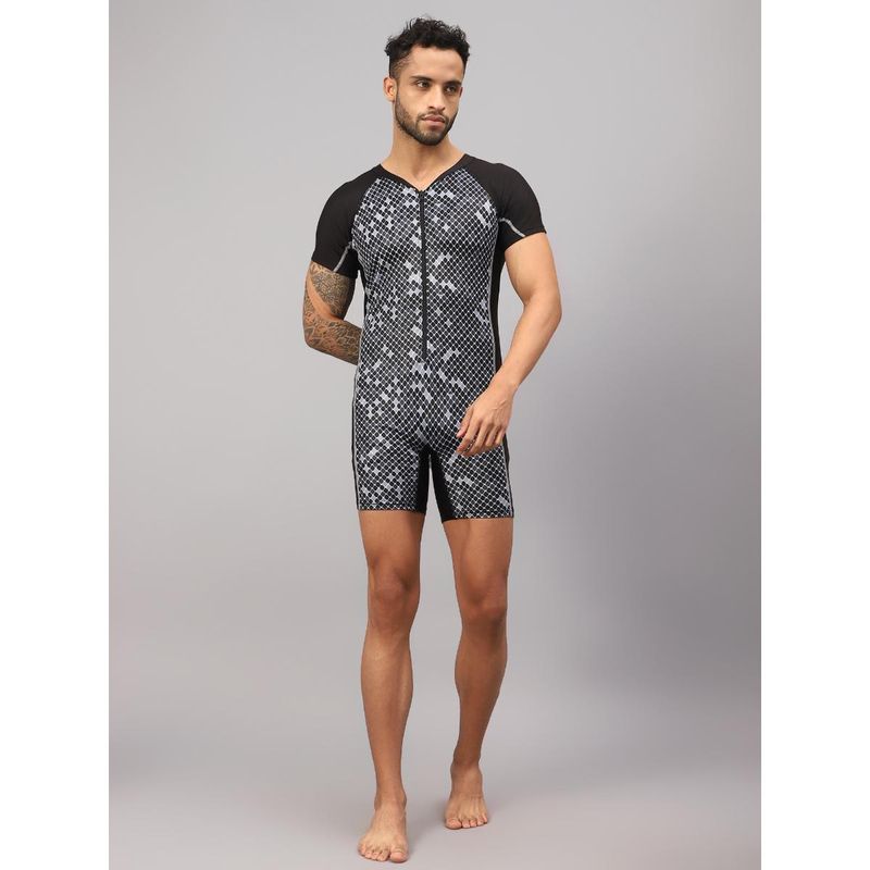 Vector X Black OMSS-348 Mens Swimming and Multipurpose Wear (S)