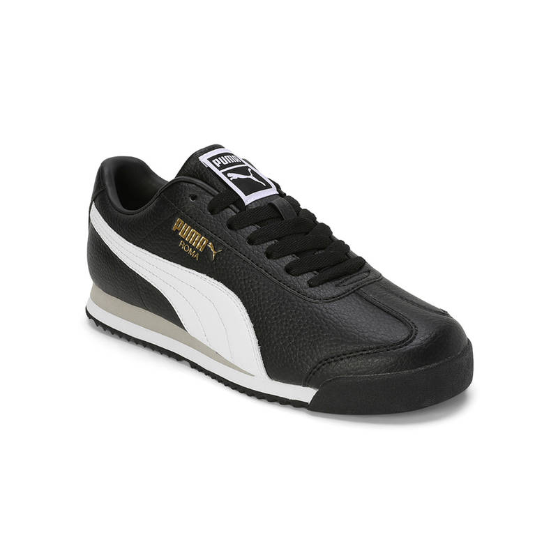 Puma Roma 24 Standard Unisex Black Sneakers (UK 8)
