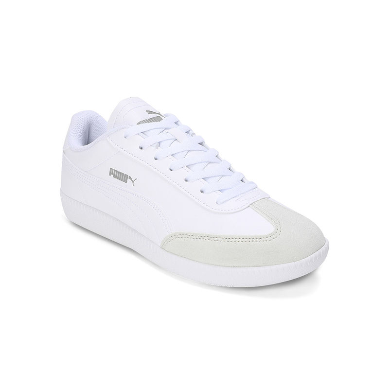 Puma 9-T Unisex White Sneakers (UK 11)