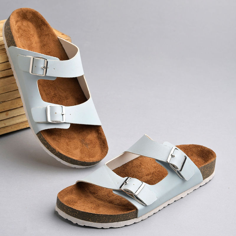 MOZAFIA Womens Blue Sandals (UK 7)