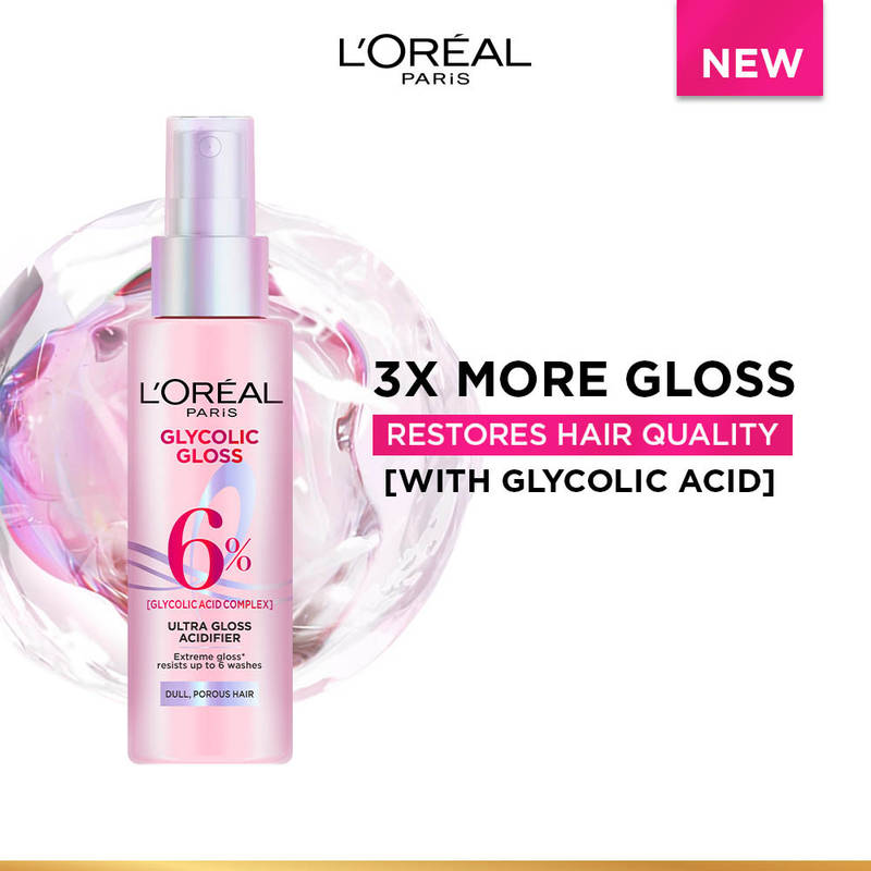 Buy L'Oreal Paris Glycolic Gloss Acidifier Spray Online