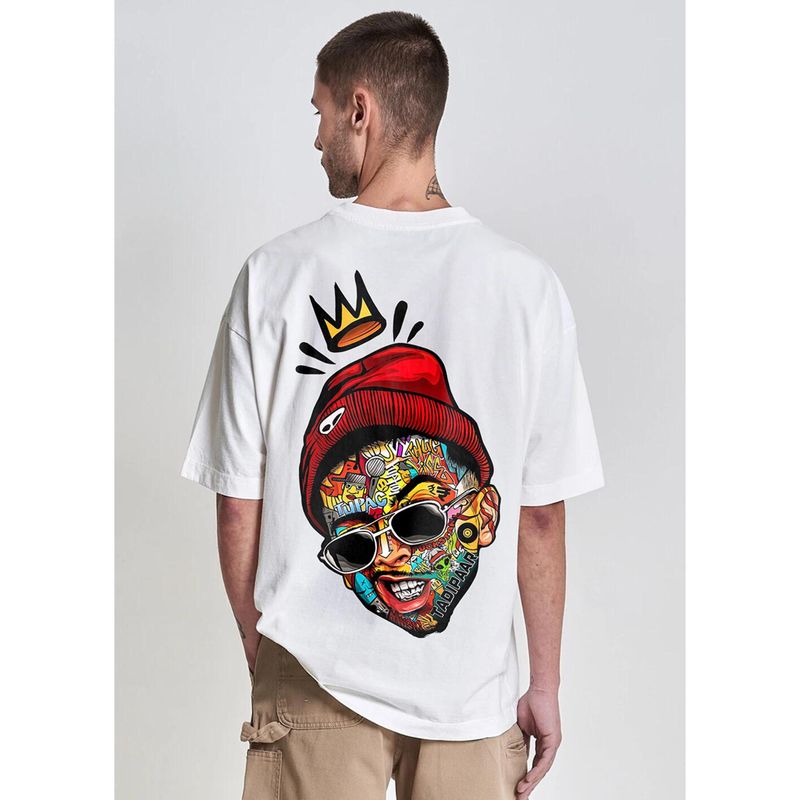 PRONK Thug Life Men Oversized T-Shirt (S)