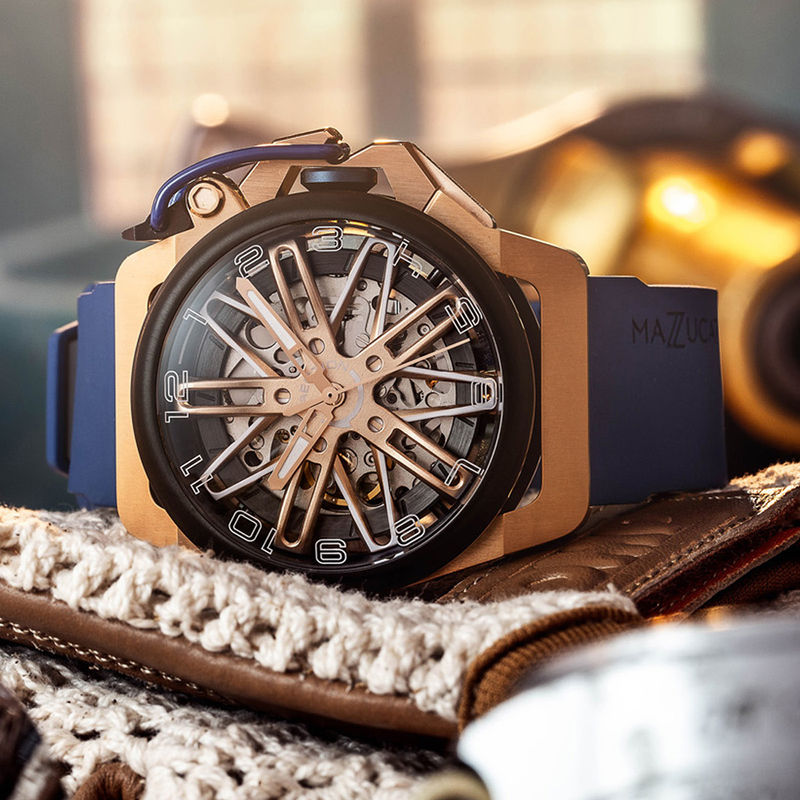 MAZZUCATO Automatic 24 Jewels Chronograph RIM GT Men Watch GT5-RG