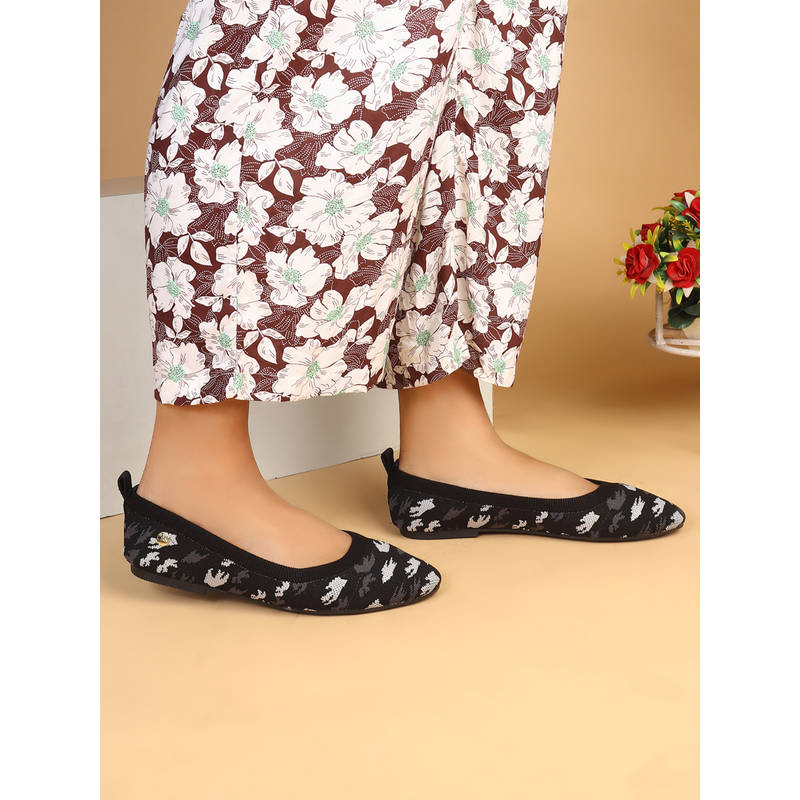 ELLE Women Black Ballerina (EURO 37)