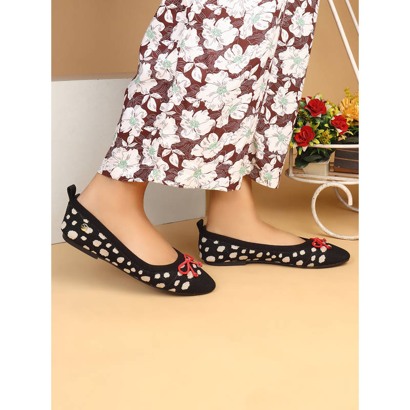 ELLE Women Black Ballerina (EURO 37)