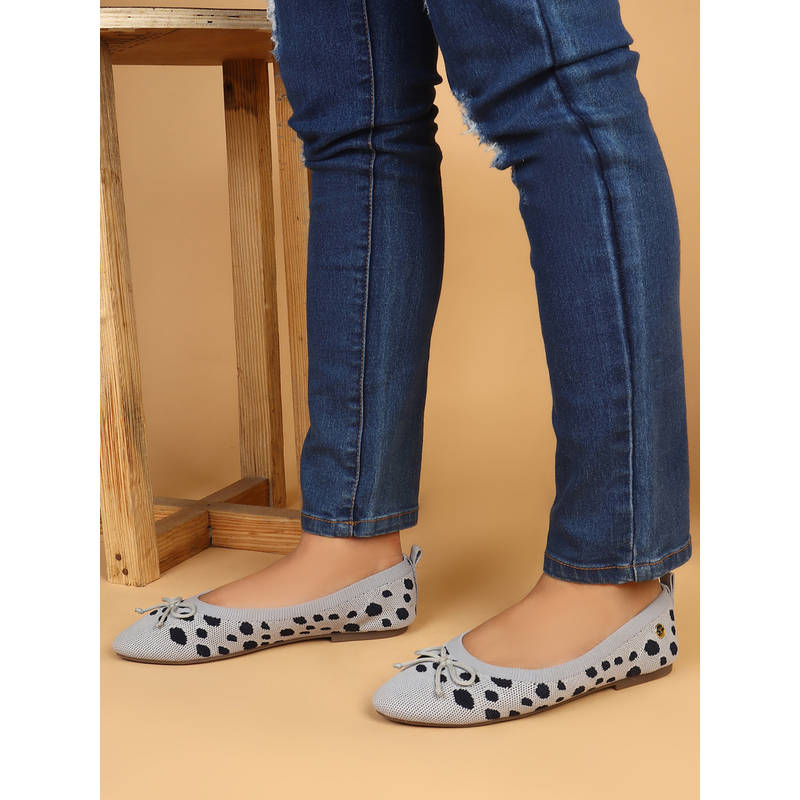 ELLE Women Grey Ballerina (EURO 37)