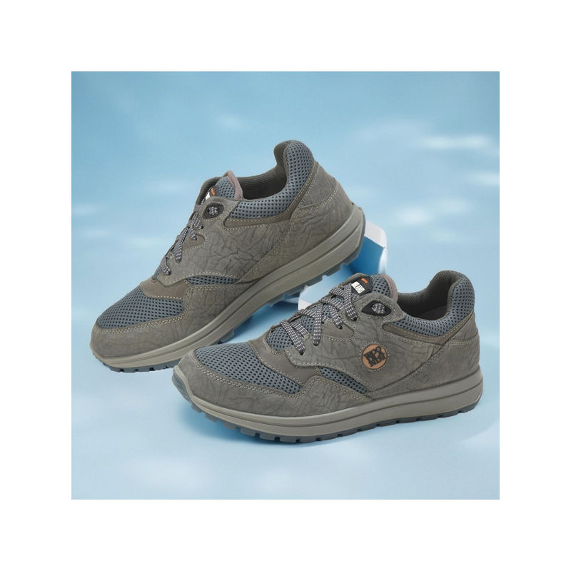 WOODLAND Grey Sneakers for Men (EURO 43)