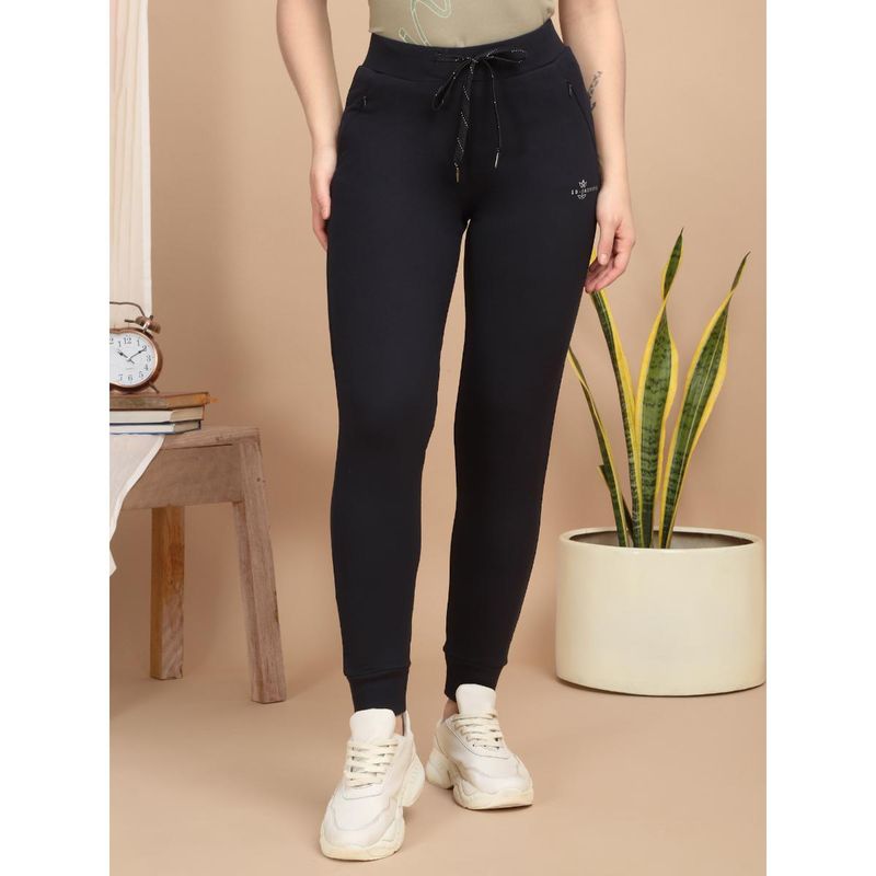 Sweet Dreams Women Navy Blue Solid Tights (XL)