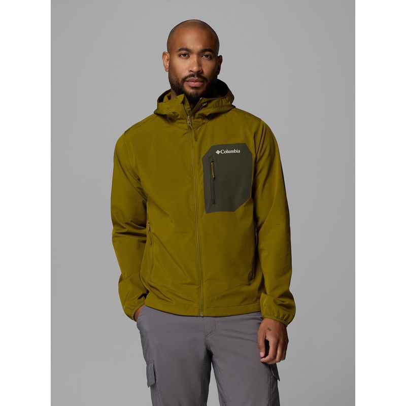 Columbia Olive Tall Heights Iii Hoodie (L)