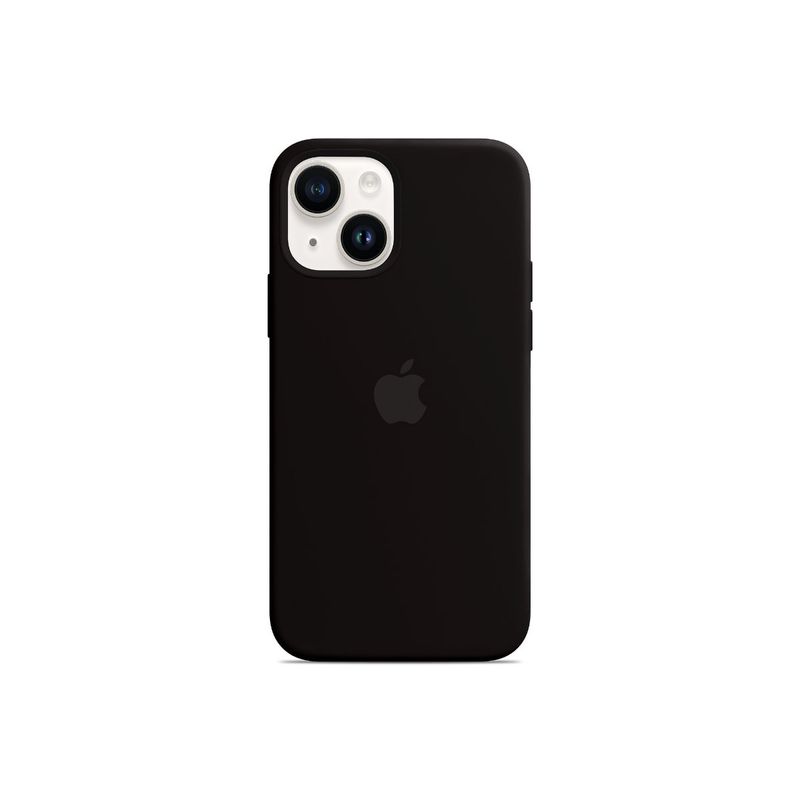 Treemoda Black Silicone Flexible Back Case (iPhone 15)